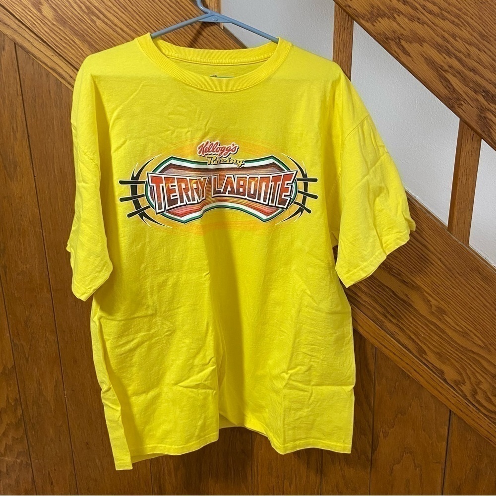 Terry Labonte Kellogg’s Vintage Racing T-Shirt Size XL 100% Cotton